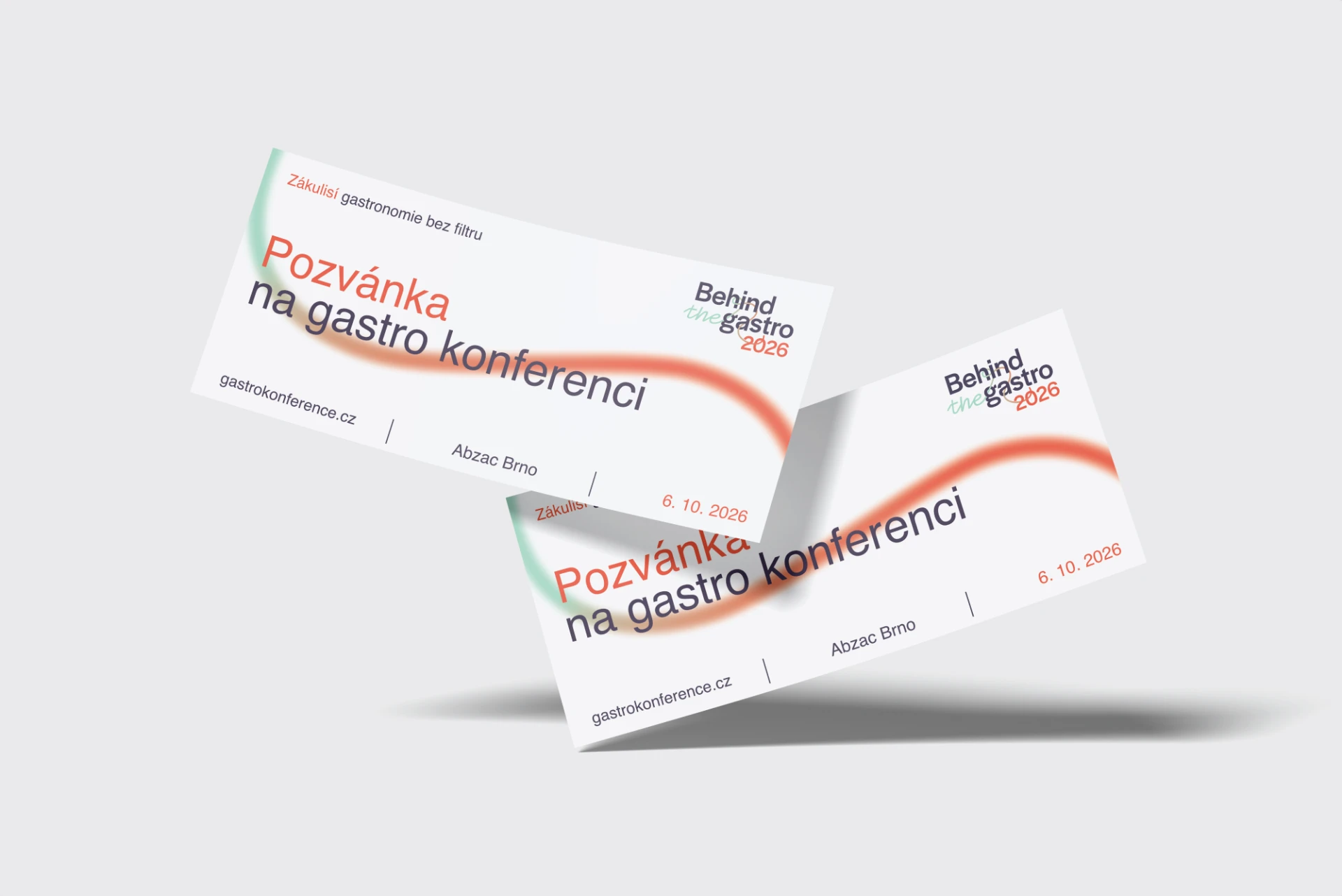Poukazy na konferenci Behind the Gastro 2026
